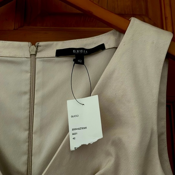 Gucci Dresses & Skirts - Gucci dress, Made in Italy, Platinum, Size 42